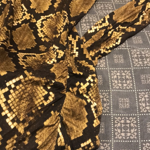 Michael Kors Snakeskin Top - Picture 3 of 9